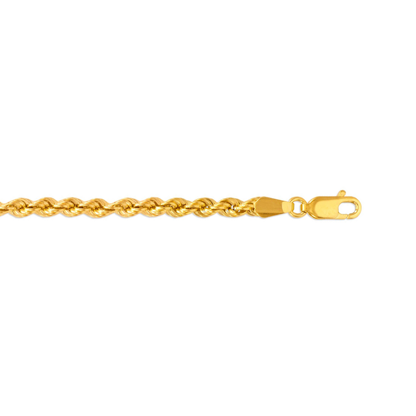 14K Gold Rope Chain 3.2MM (Hollow)