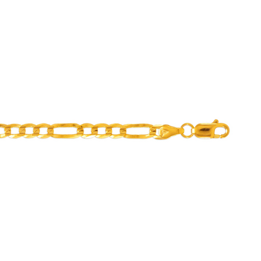 14K Gold Figaro Chain 4MM