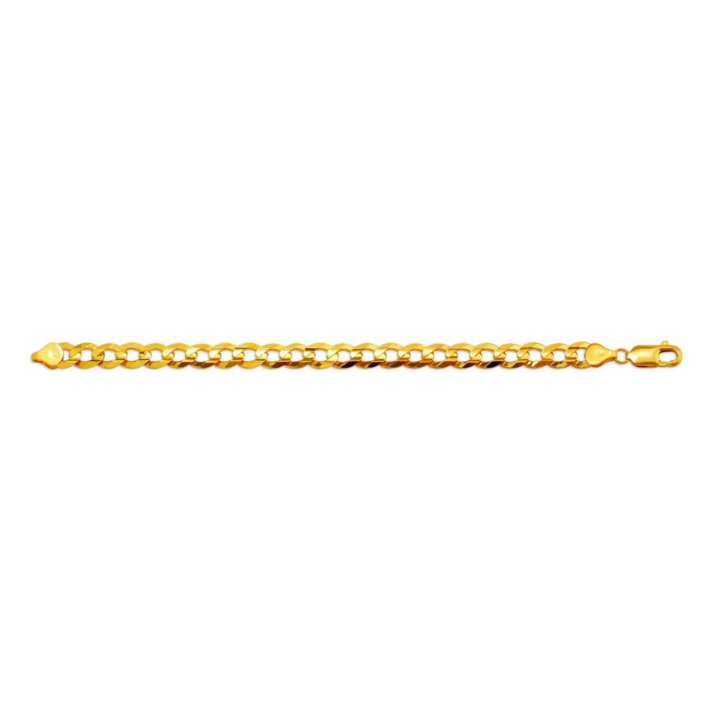14K Gold Cuban Bracelet 8MM