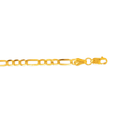 14K Gold Figaro Chain 3MM